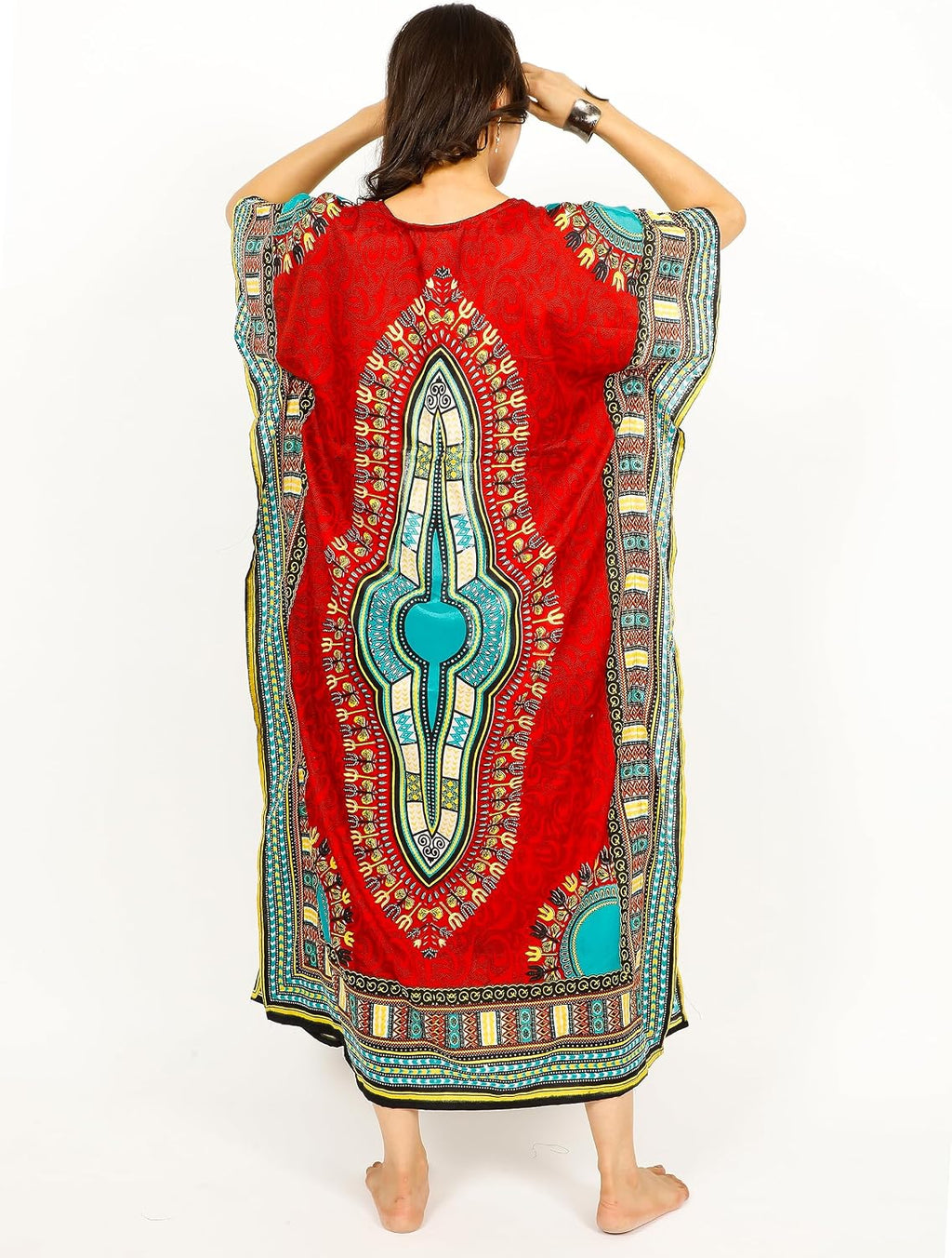 Ladies Kaftans Tunic Kimono Maxi Women Dashiki African Caftan Plus Size Lounge Girls Kimono
