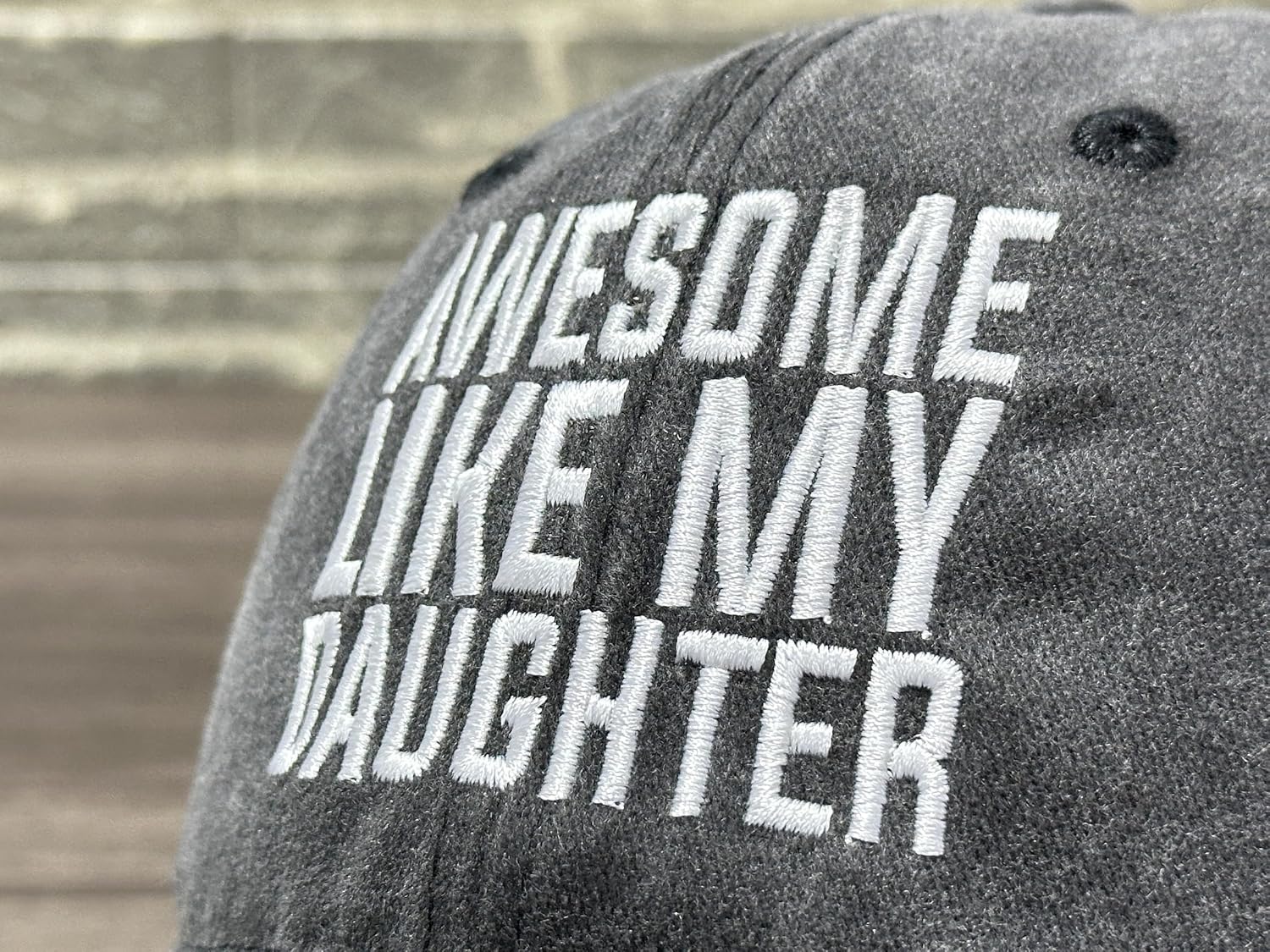 Dad Hat for Father Embroidered Adjustable Baseball Cap for Men Women