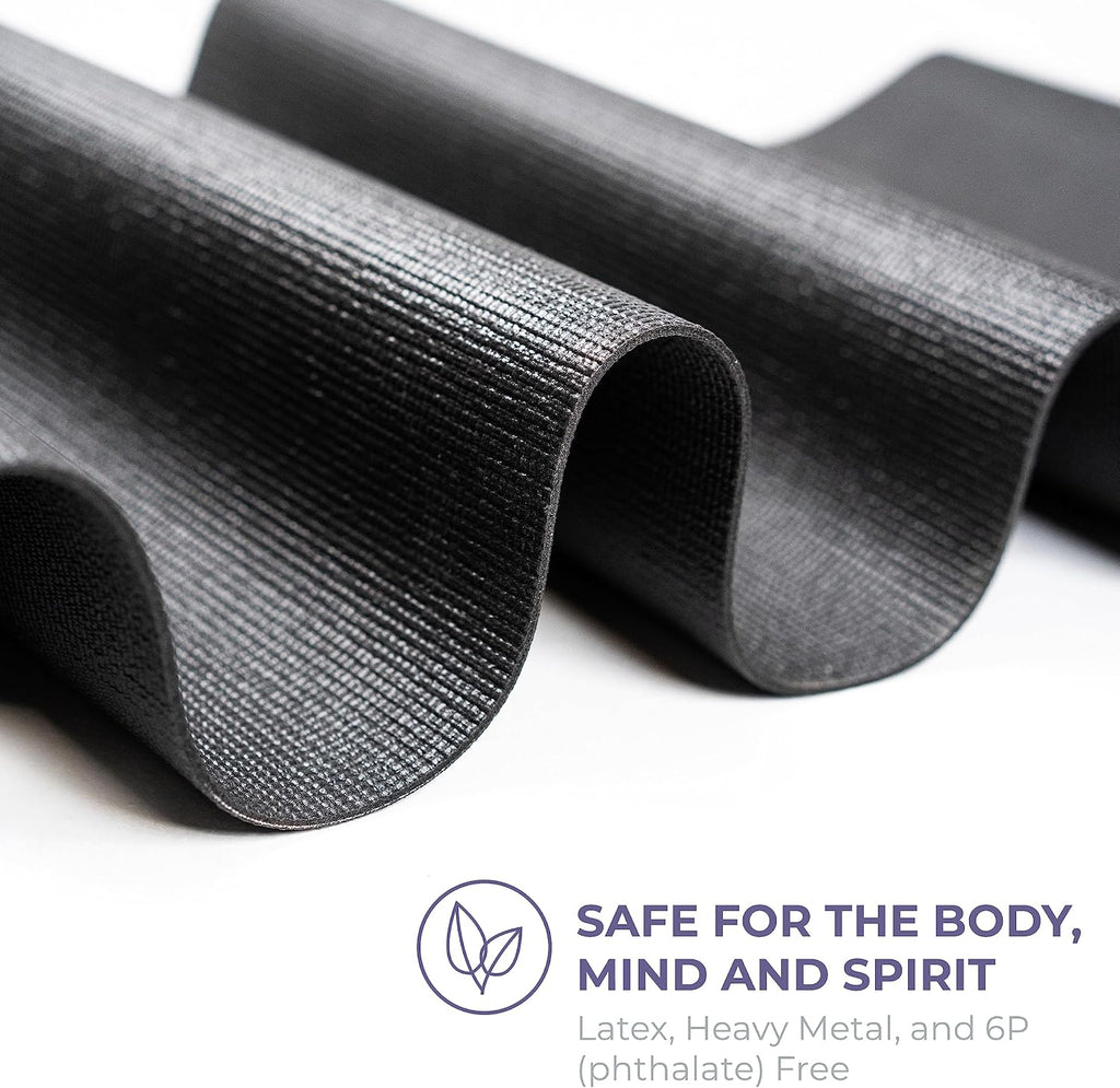Voyage 5mm Studio Yoga Mats, 10 Pack, 72x24in