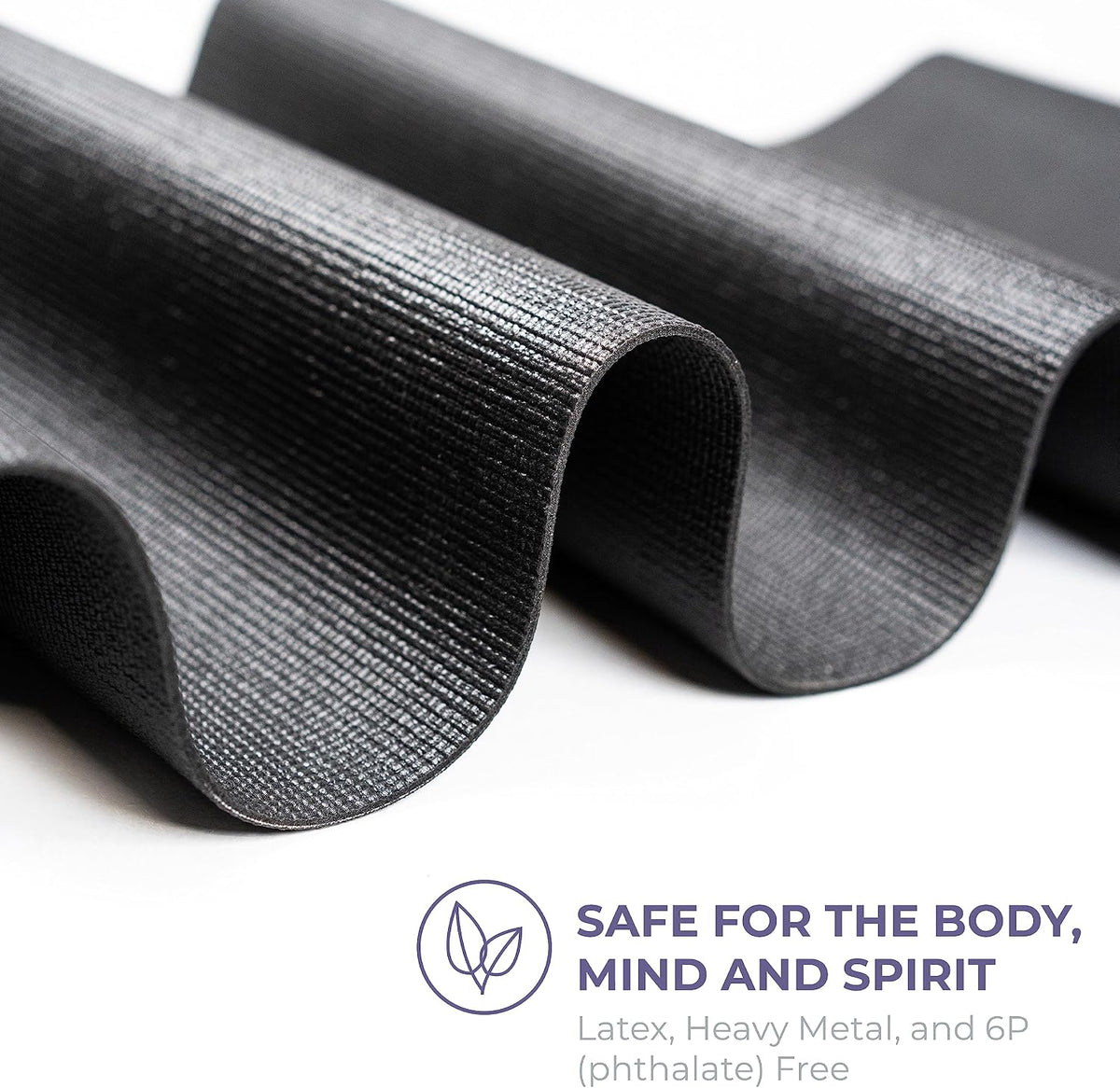 Voyage 5mm Studio Yoga Mats, 10 Pack, 72x24in