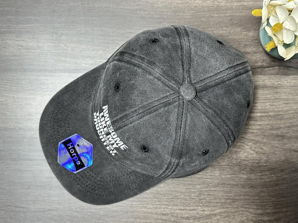 Dad Hat for Father Embroidered Adjustable Baseball Cap for Men Women