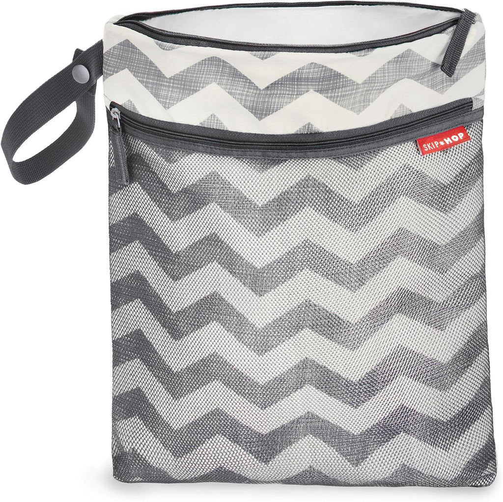 Skip Hop Waterproof Wet Dry Bag, Grab & Go, Sage