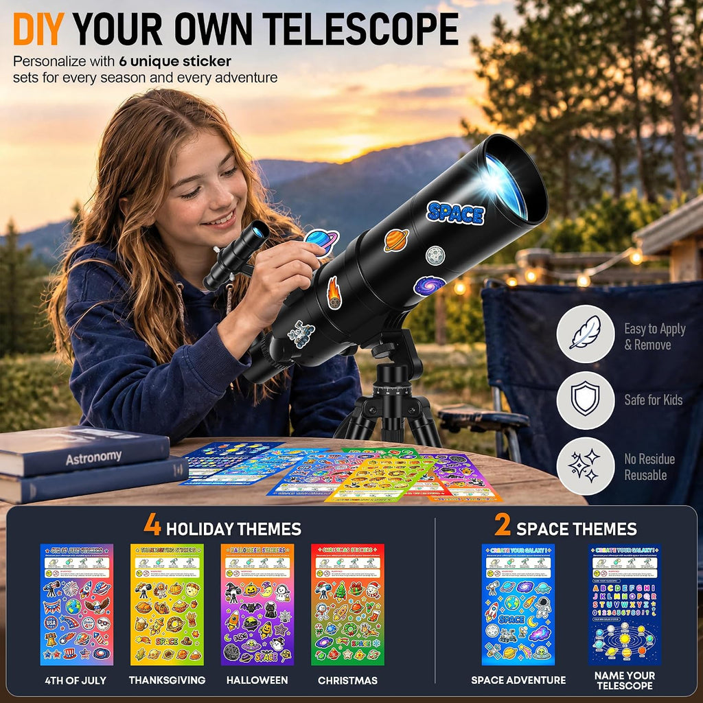 Telescope for Adults & Kids High Powered 90mm Aperture 600mm