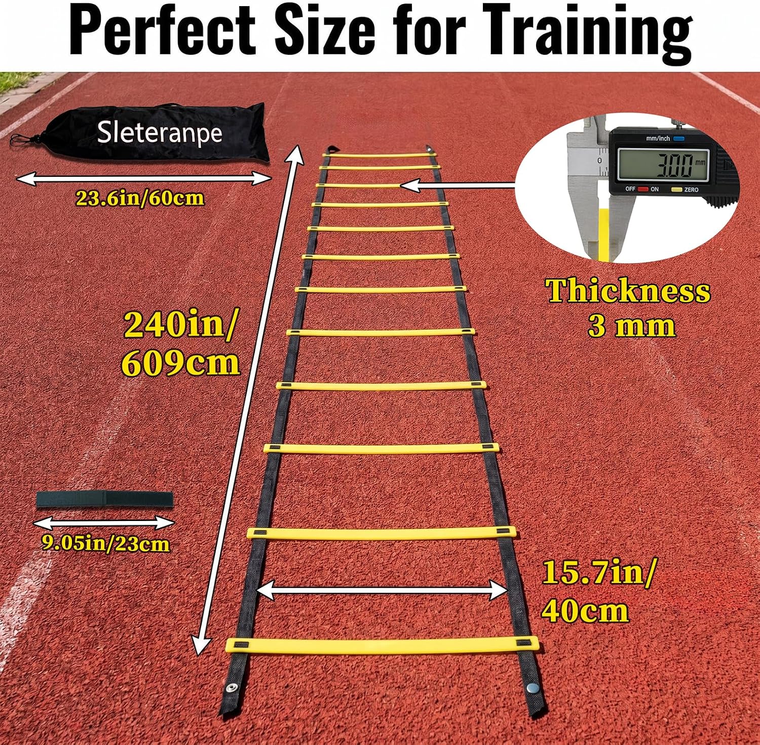 20ft Agility Ladder Training Ladder Speed