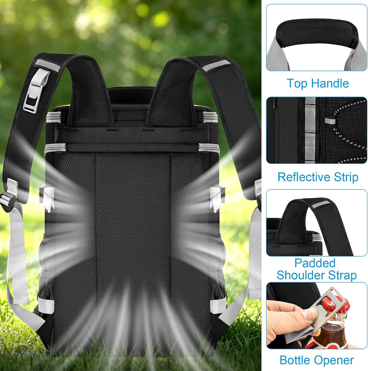 Cooler Backpack Insulated Cooler Bag for Men & Women