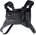 MVRK Water Resistant Running Vest Chest Pack, Phone Holder for Running, Lightweight Training Pack with Reflective Detail