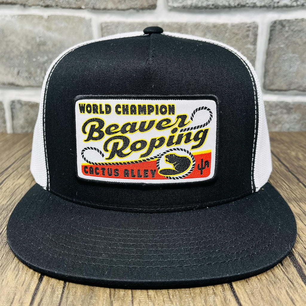 CACTUS ALLEY HAT CO. Western Lifestyle Texas Ranch Rodeo Inspired Adjustable Snapback Patch Hat