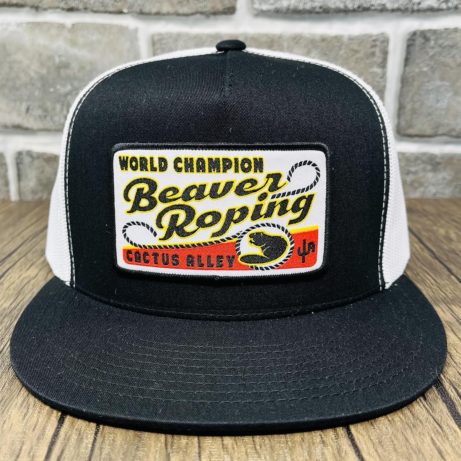 CACTUS ALLEY HAT CO. Western Lifestyle Texas Ranch Rodeo Inspired Adjustable Snapback Patch Hat