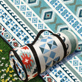 SAMSIER Large Outdoor Picnic Blankets Waterproof Foldable, Beach Blanket Sandproof Portable, Picnic Mat Washable for Camping (80"×80", Thickened)