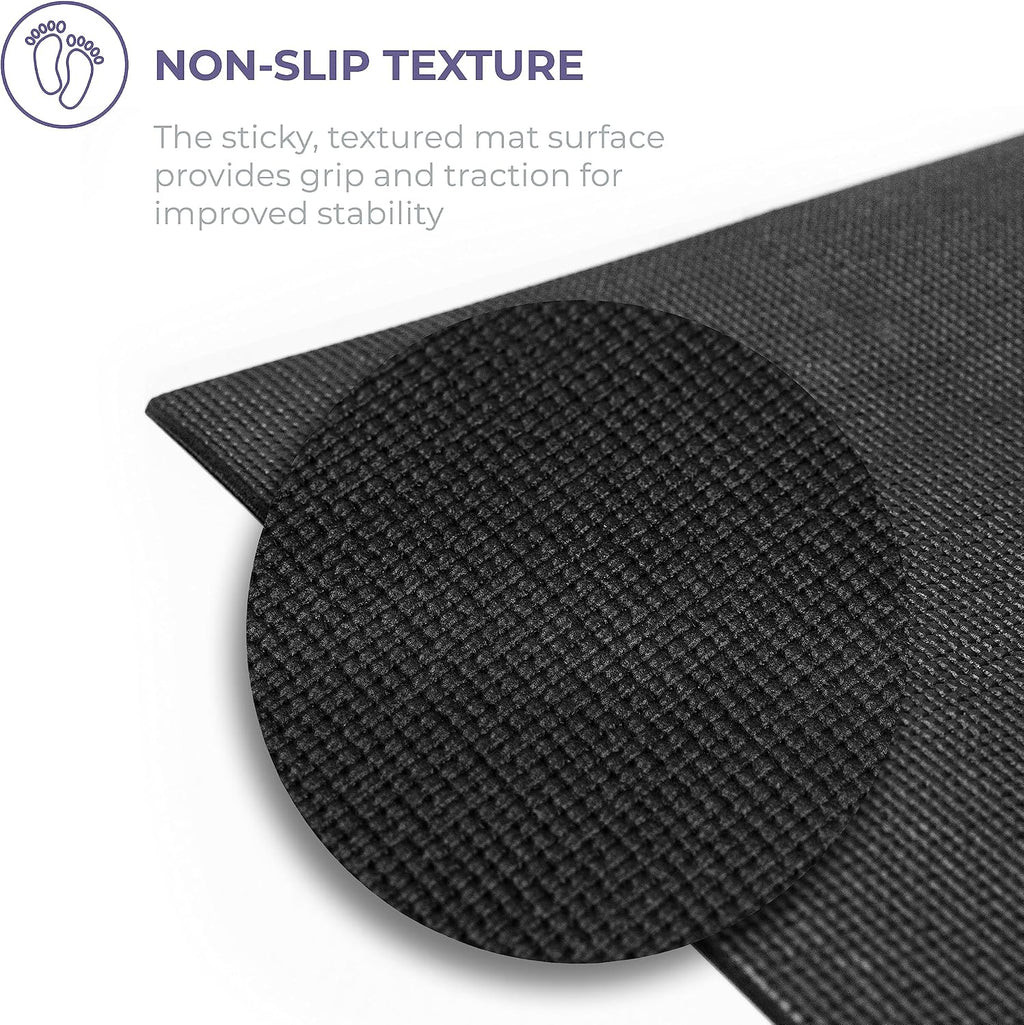 Voyage 5mm Studio Yoga Mats, 10 Pack, 72x24in