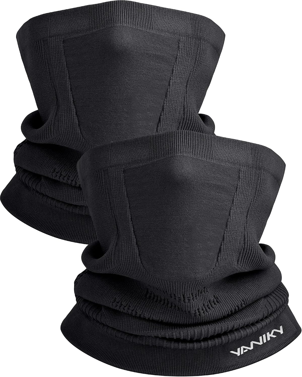 YANIKY Winter Neck Warmer Gaiter Ski Face Mask, Breathable Fleece Balaclava Windproof Cold Weather Scarf