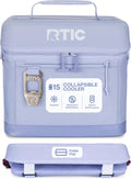 RTIC Everyday Cooler, Soft Sided Portable Insulated Cooling for Lunch, Beach, Drink, Beverage, Travel, Camping, Picnic, for Men and Women