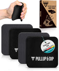 PULLUP & DIP Neoprene Grip Pads for Weightlifting [Set of 4], Workout Pads, The Alternative to Gym Workout Gloves, Gym Pads for Weightlifting & Calisthenics, No More Sweaty Gym Gloves