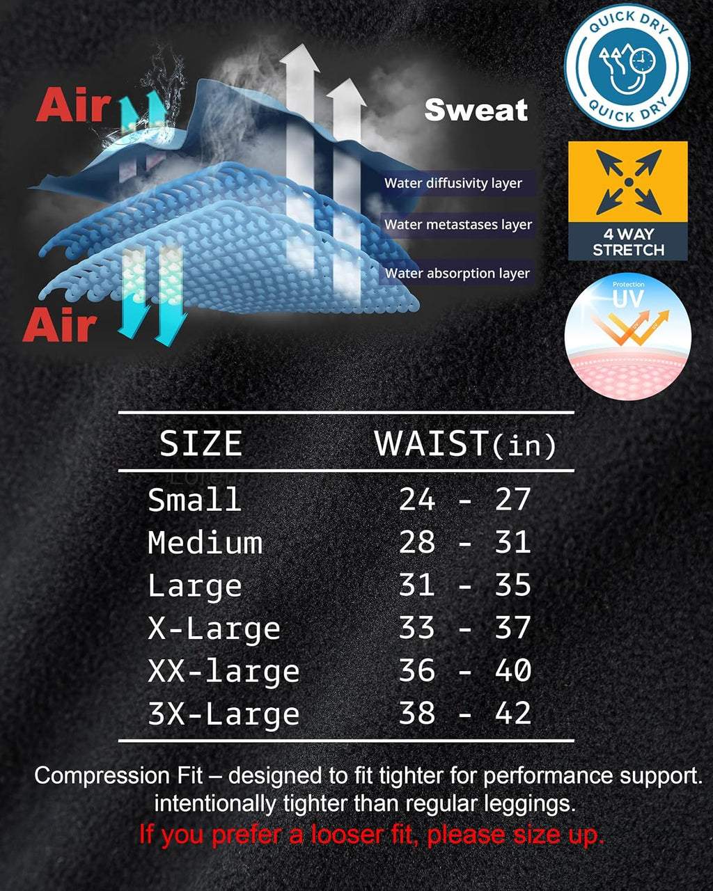 DRSKIN 3 or 2 Pack Men's Thermal Compression Pants Tights Fleece Lined Base Layers Underwear Sports Athletic Workout Winter