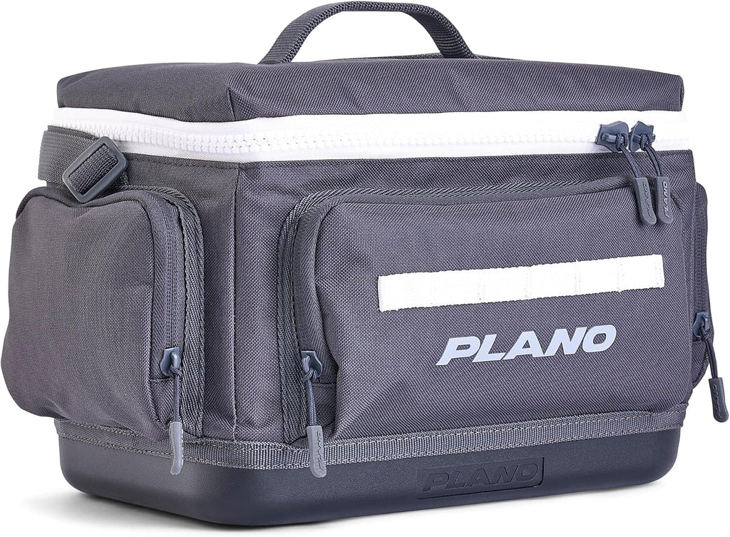 Plano Weekend 3600 Tackle Bag, Cutting-Edge Fishing Tackle Bag, Molded Waterproof Base, Spacious Storage, Die Cut Tool Sleeves, Daisy Chain Attachment Points