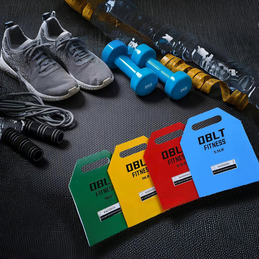 OBLT Weight Vest Plates - Vest Plates for Full-Body Strength Training, 5.5/9.3/14/19 LBS Weighted Vest Plates Suitable Crossfit,Outside and Fitness Man& Women Training
