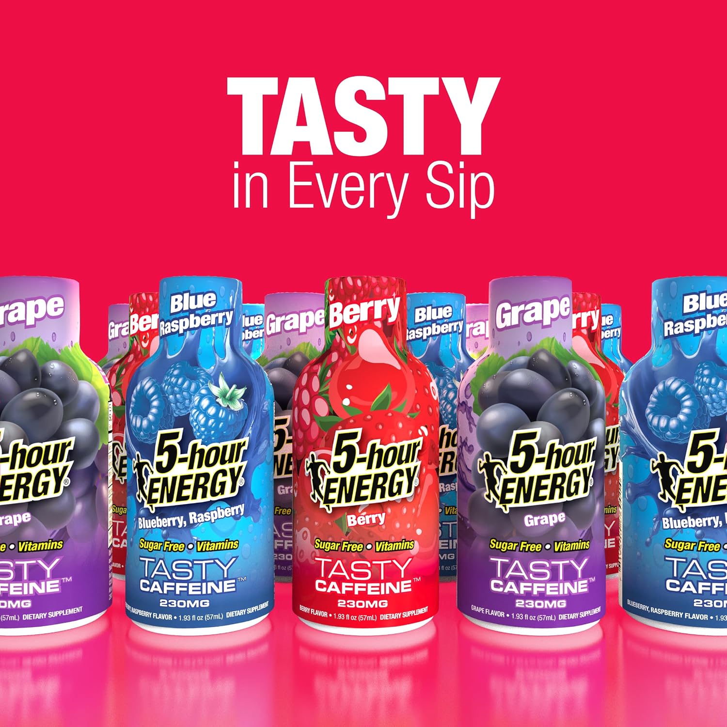 5-hour ENERGY VARIETY PACK, 30 Count, 1.93 Fl Oz Extra Strength Energy Shot