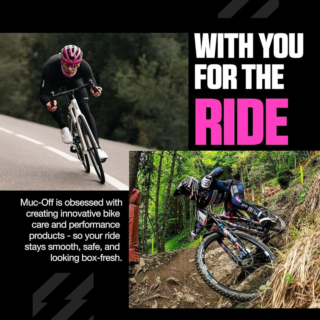Muc-Off Bio Dry Bike Chain Lube 4.06 fl oz - Wax-Based Formula for Smooth Gear Shifts