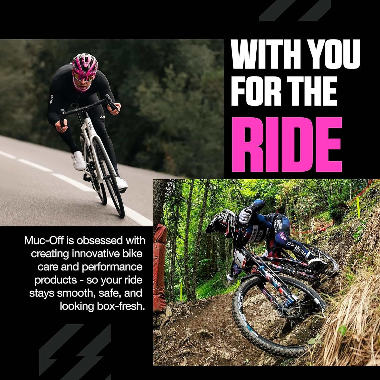Muc-Off Bio Dry Bike Chain Lube 4.06 fl oz - Wax-Based Formula for Smooth Gear Shifts