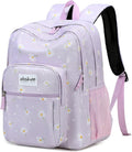 abshoo Classical Basic Daisy Womens School Backpack For College Teen Girls Water Resistant Bookbag (Daisy Purple)