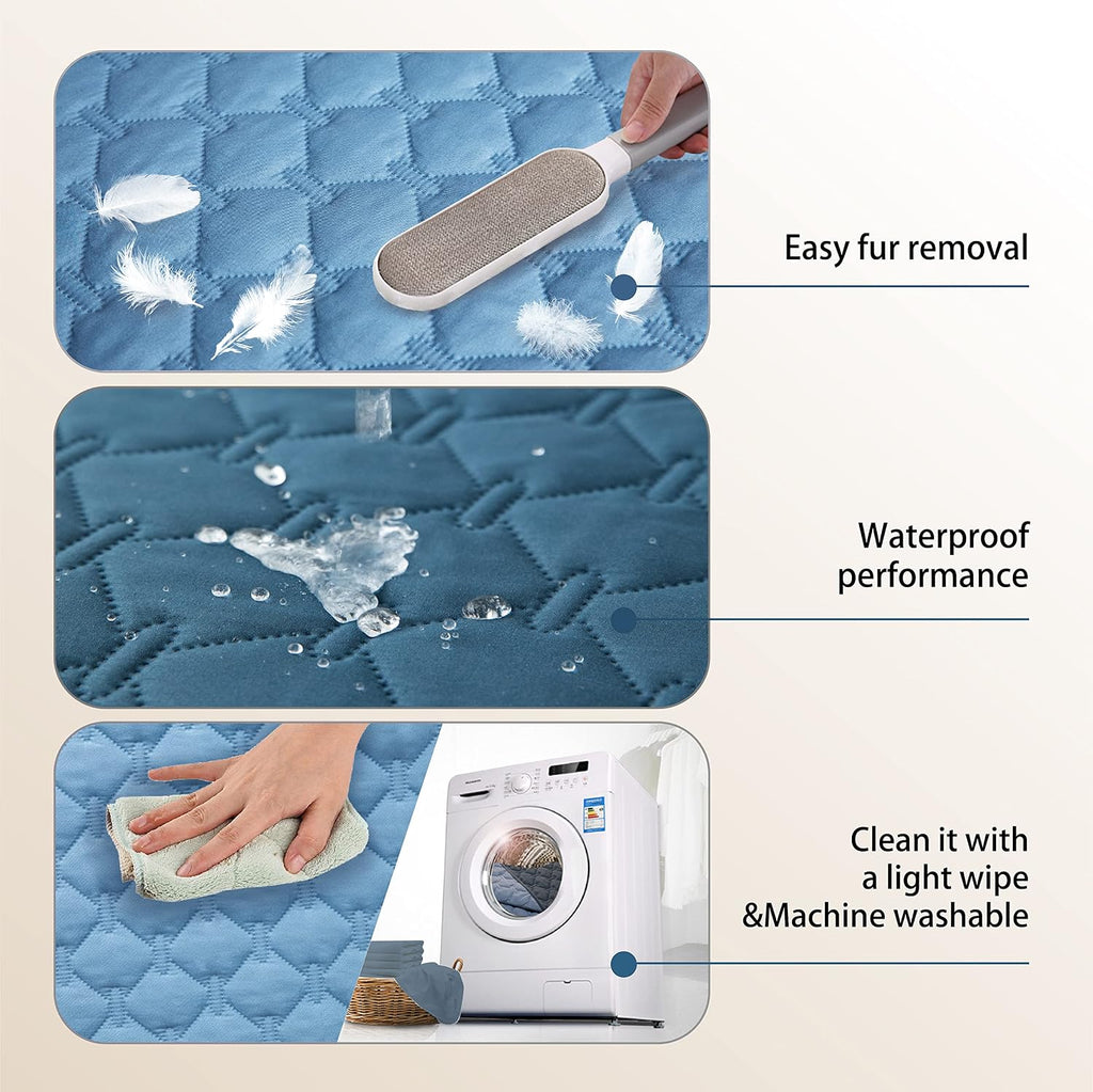 gogobunny Waterproof Dog Blanket, Couch Covers for Sofa, Reusable Pee Pads