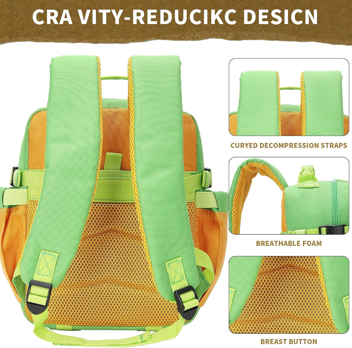 9L Mini Tactical Backpack for Men and Women Tactical Backpack Small for Hiking Small Tactical Bag (Orange&Green)