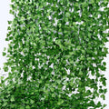 50 Pack 375 Feet Fake Vines for Room Decor Artificial lvy Greenery Garland Vine Leaves, Leaf Plants Flowers Foliage for Bedroom,Garden Wall.Decor Indoor Outdoor