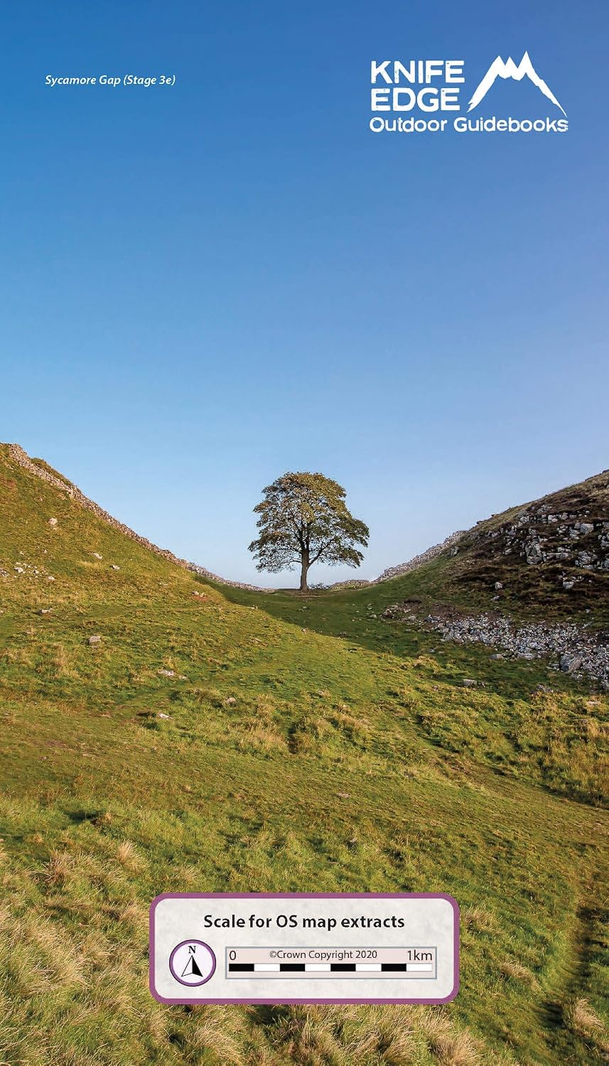 Trekking the Hadrian's Wall Path: Two-Way Trekking Guide: Real OS 1:25k Maps Inside (The Great Treks of England)