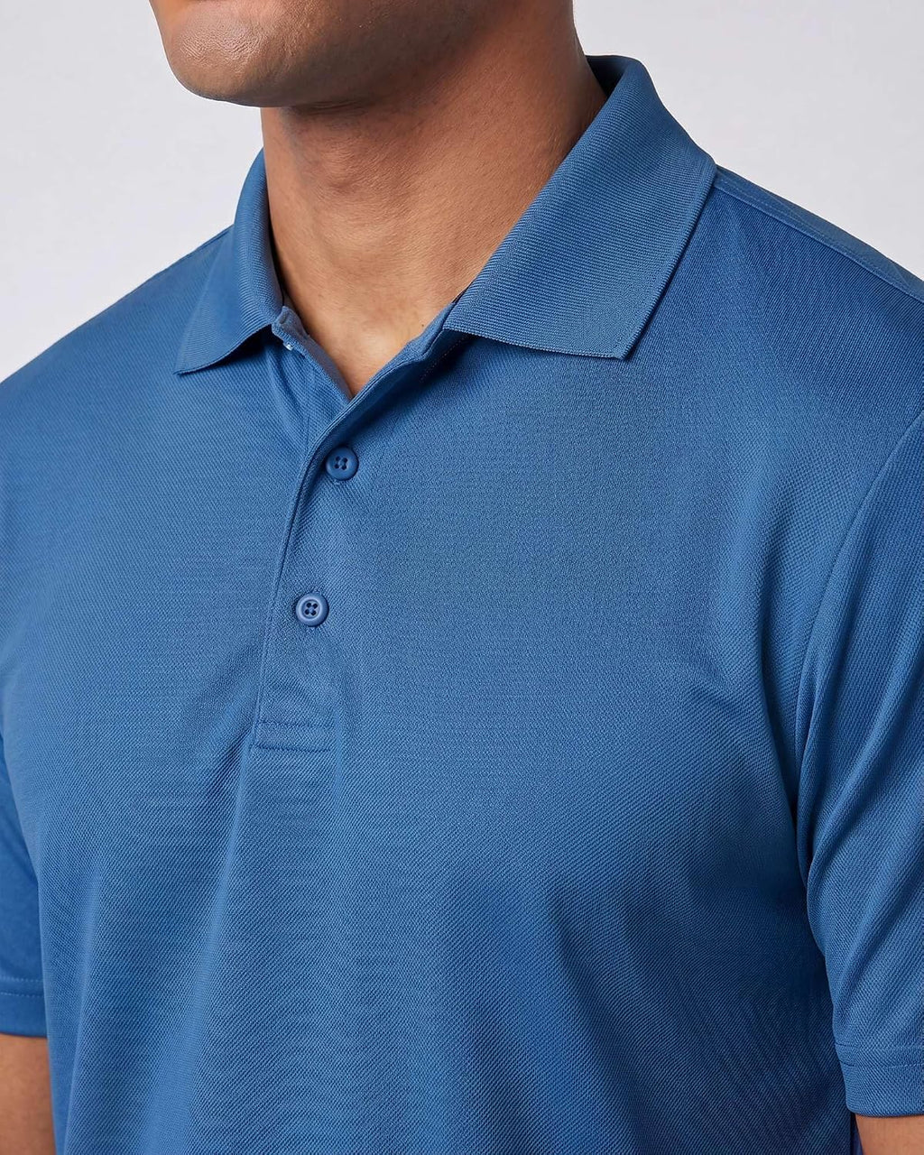 3 Pack Men's Short Sleeve Golf Polo Collared Athletic Tennis Shirt Casual