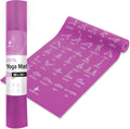 NewMe Fitness Thick Yoga Mat for Women and Men - 5mm Non Slip Pilates Mat
