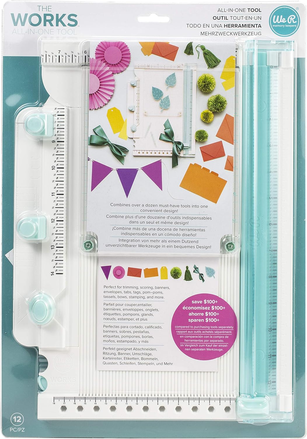 We R Memory Keepers The Works All-in-One Tool-12 Pieces