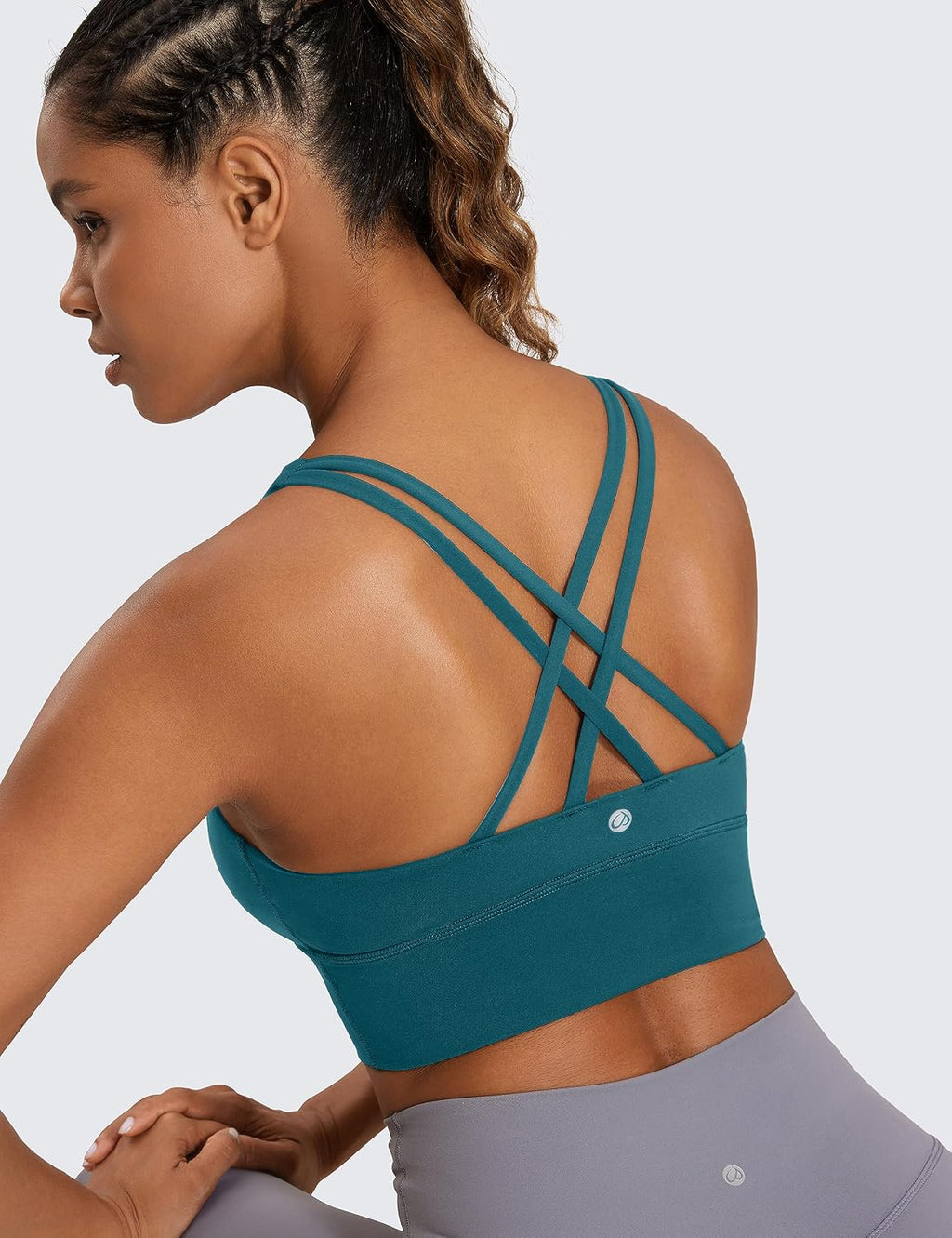 CRZ YOGA Naked Feeling Longline Sports Bras