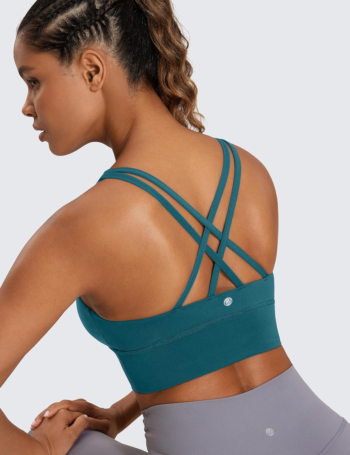 CRZ YOGA Naked Feeling Longline Sports Bras
