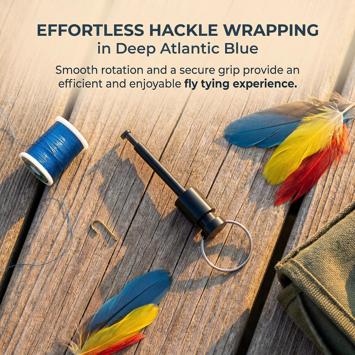 Premium Fly Tying Hook Hackle Pliers Set - Essential Fishing Tool