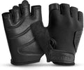 Gym Gloves for Men & Women Workout Gloves with Anti-Slip Leather Palm Suitable for Weightlifting, Gym, Cycling