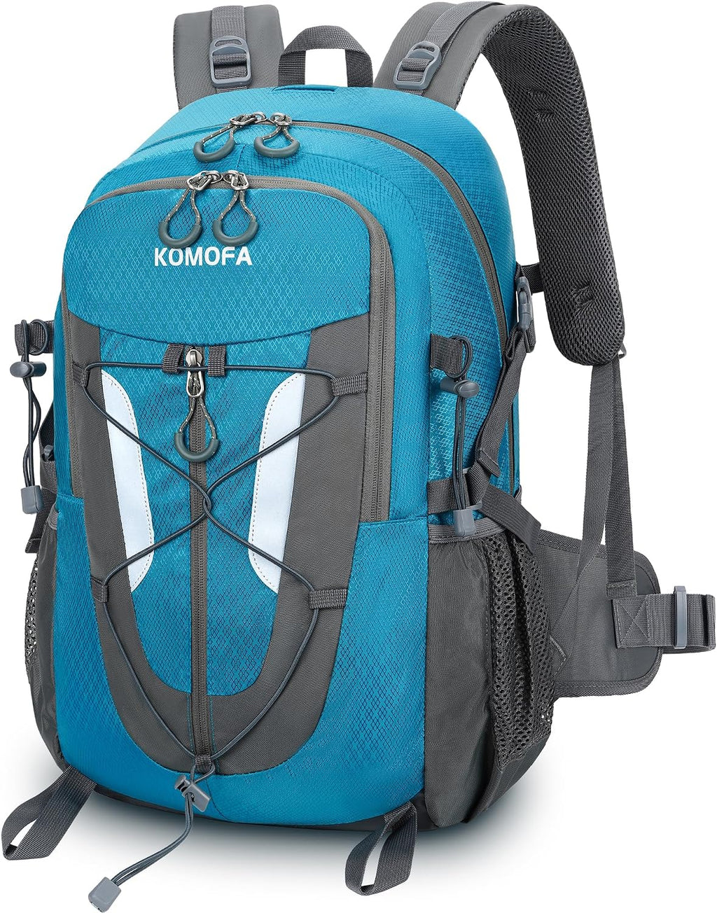 Hiking Backpack 30L Lightweight Travel Daypack Small Day Pack for Men Women Outdoor Camping Backpacking, Black