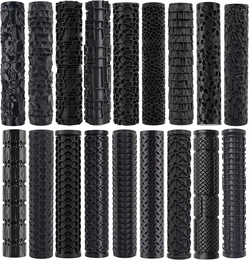 7-Piece Texture Roller Set, Tabletop Terrain Road Pattern Tool