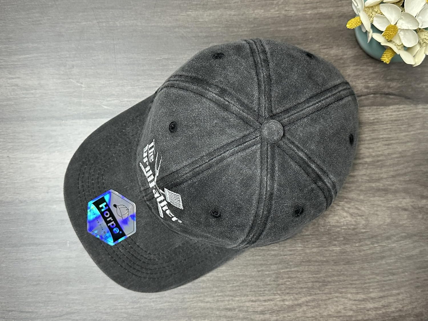 Dad Hat for Father Embroidered Adjustable Baseball Cap for Men Women
