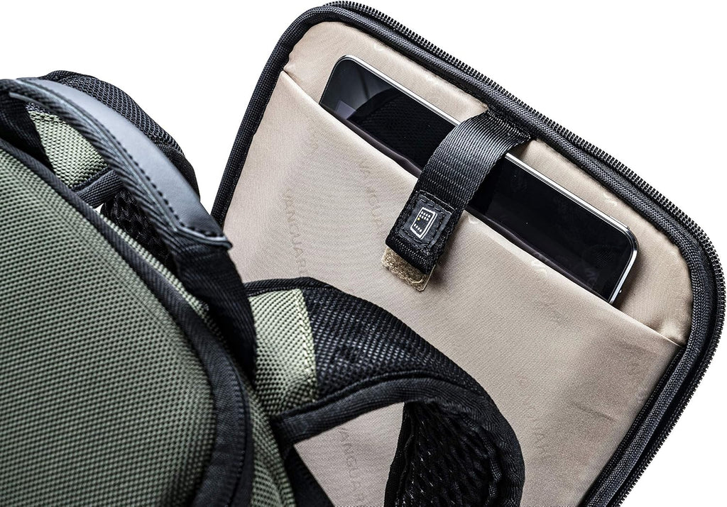 VANGUARD VEO Select 37BRM Camera Backpack - Green, Rear Access, Multi-Access, 9.7" Tablet Storage, Tripod Carry