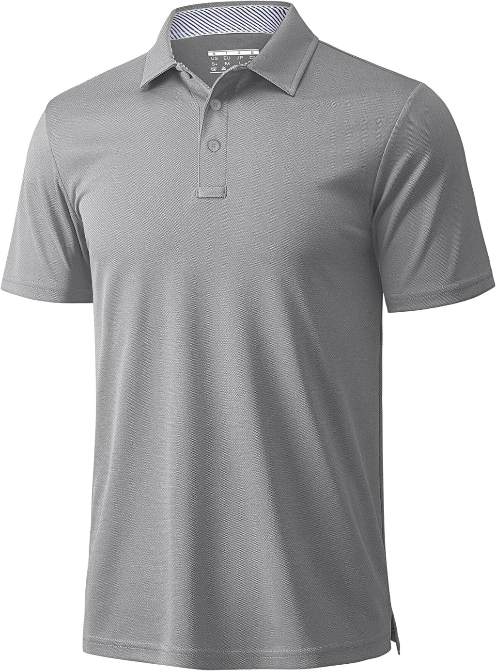 MAGCOMSEN Mens Polo Shirts Short Sleeve Moisture Wicking Performance Collared Shirt Athletic Casual Golf Polos