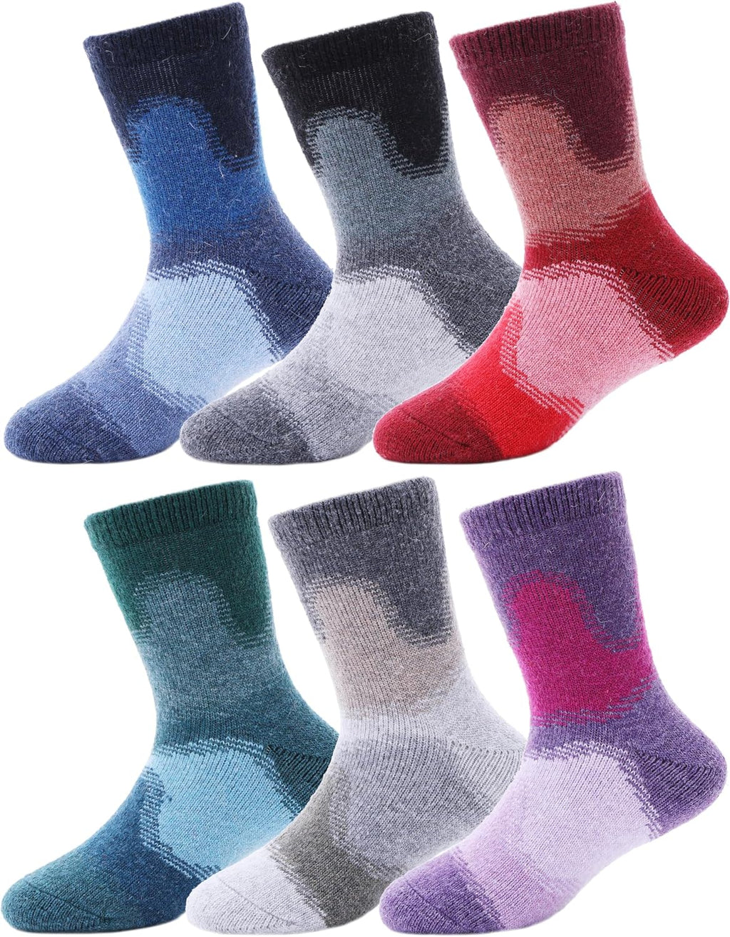 EBMORE Kids Merino Wool Hiking Thermal Winter Socks