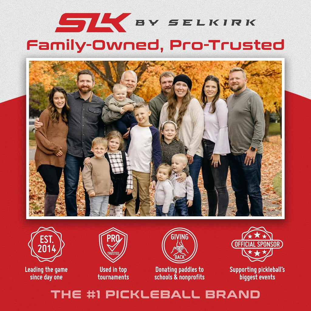 Selkirk Sport SLK Neo Pickleball Paddles Set of 2 + Pickleballs + Sling Bag