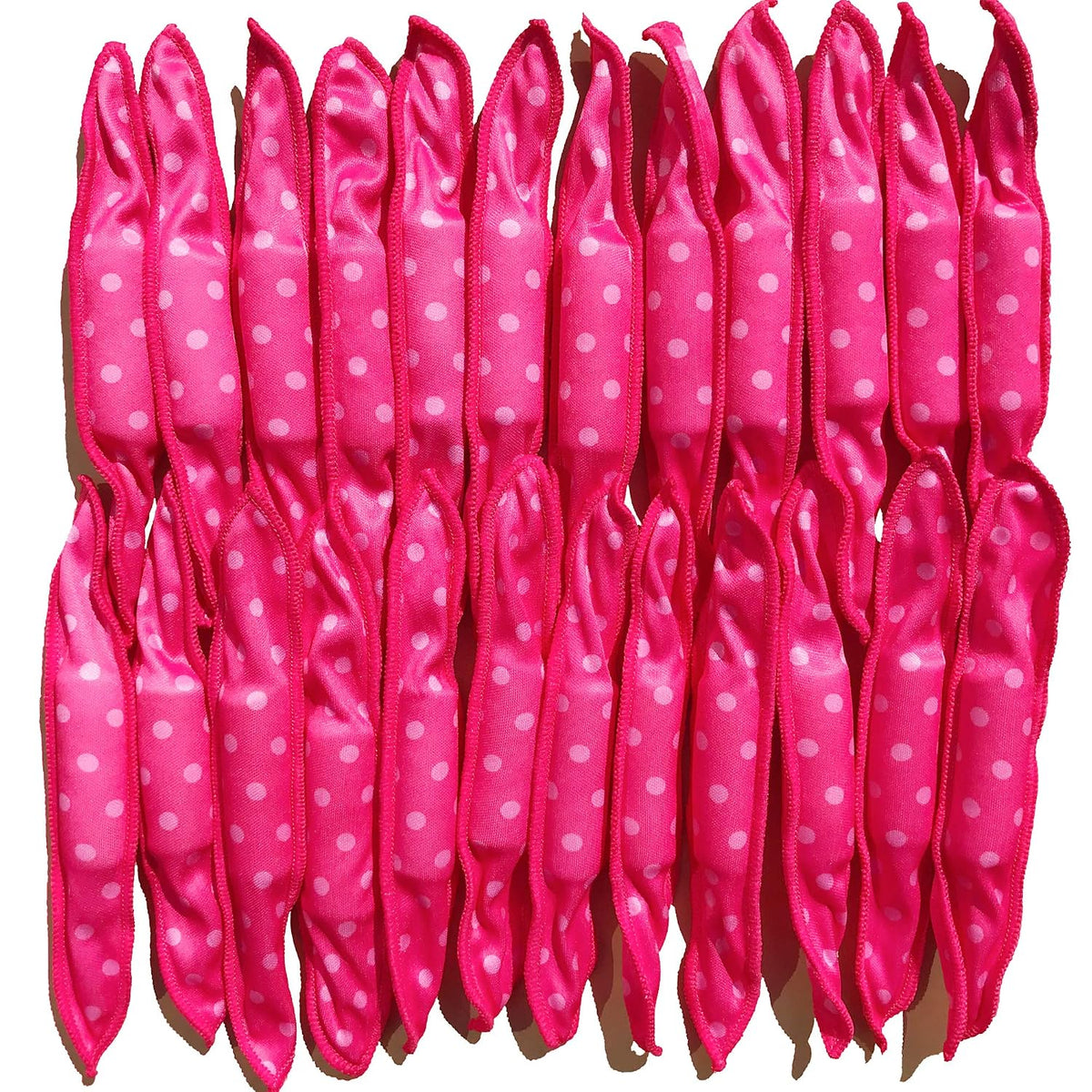 40 Soft Heatless Hair Curlers - Large Overnight Pillow Sponge Rollers for Curly Hairstyle