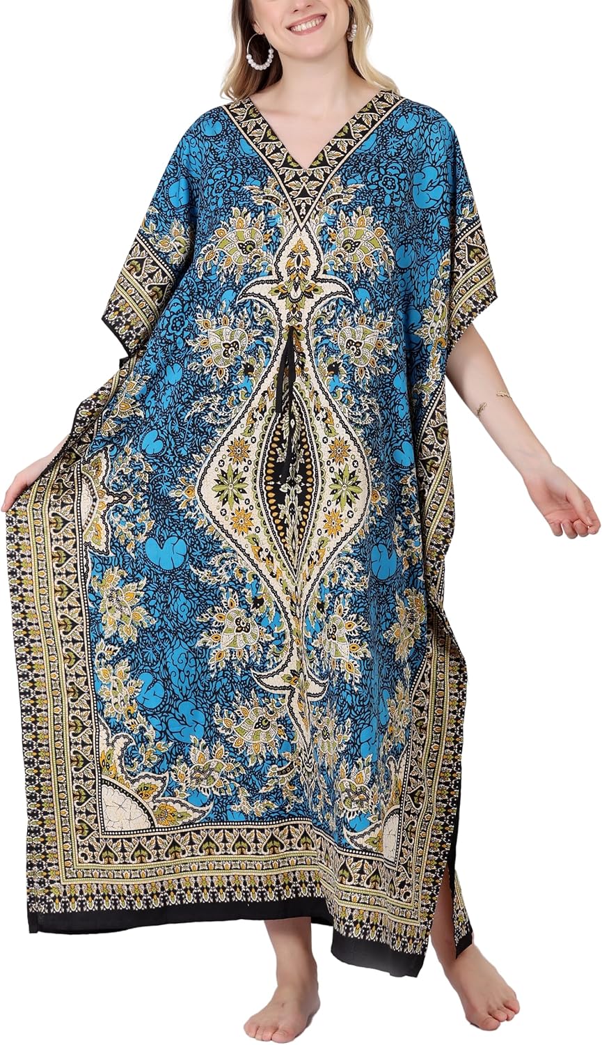 Ladies Kaftans Tunic Kimono Maxi Women Dashiki African Caftan Plus Size Lounge Girls Kimono for Any Occasion