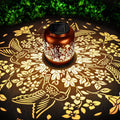 Mothers Day Gifts Hummingbird Solar Lanterns Garden Decor Birthday Gifts for Women Mom Grandma Hanging Solar Lights Outdoor Waterproof Decoration for Outside LED Lanterns for Yard Patio Lawn
