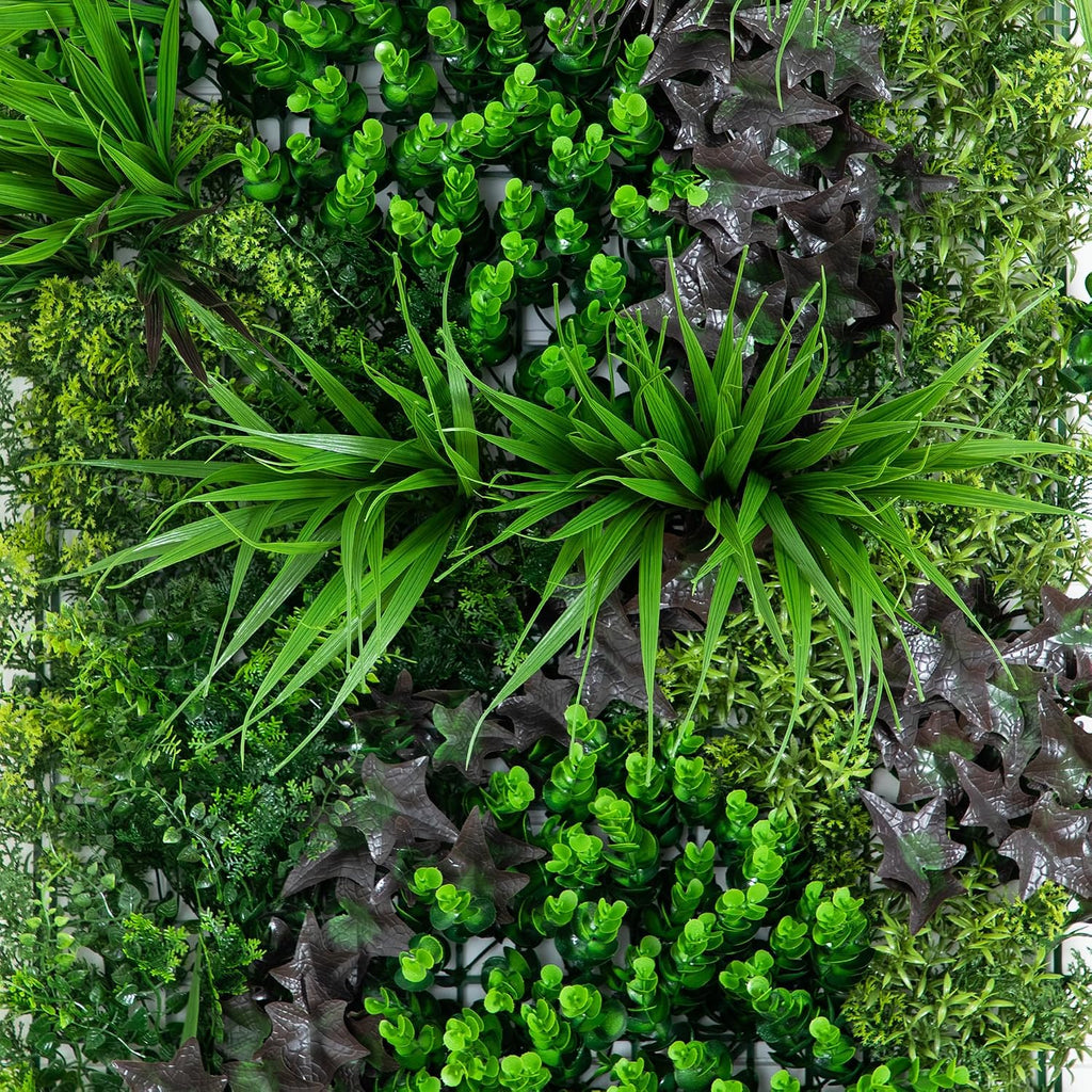 Nearly Natural Borneo Jungle Artificial Living Wall Panel, 20in x 40in, UV Resistant, Indoor/Outdoor Use