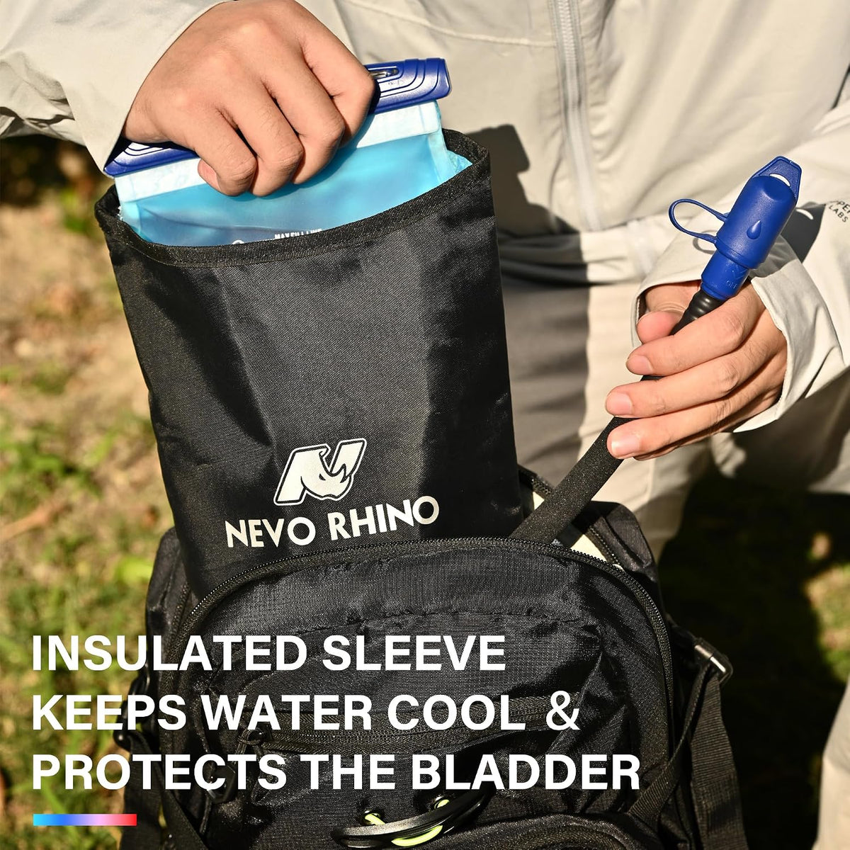 N NEVO RHINO Hydration Bladder 2L-3L with Bladder Insulator