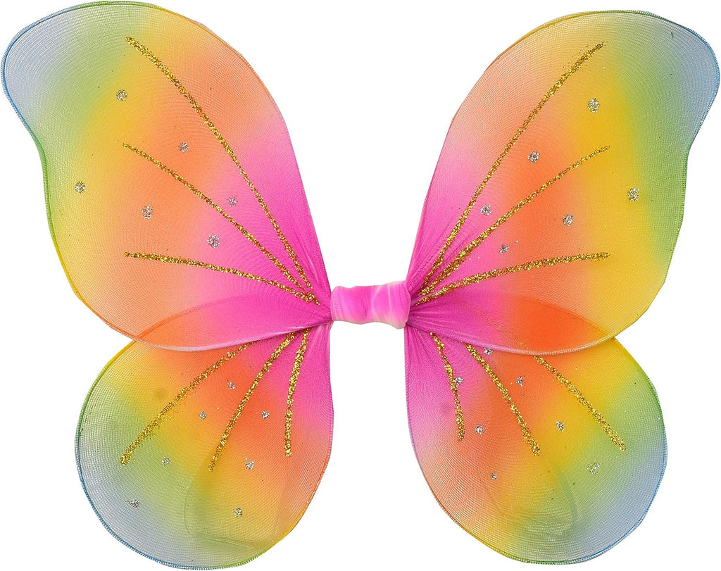 Rubies Pet Rainbow Fairy Wings Pet Costume for Dogs or Cats, S/M