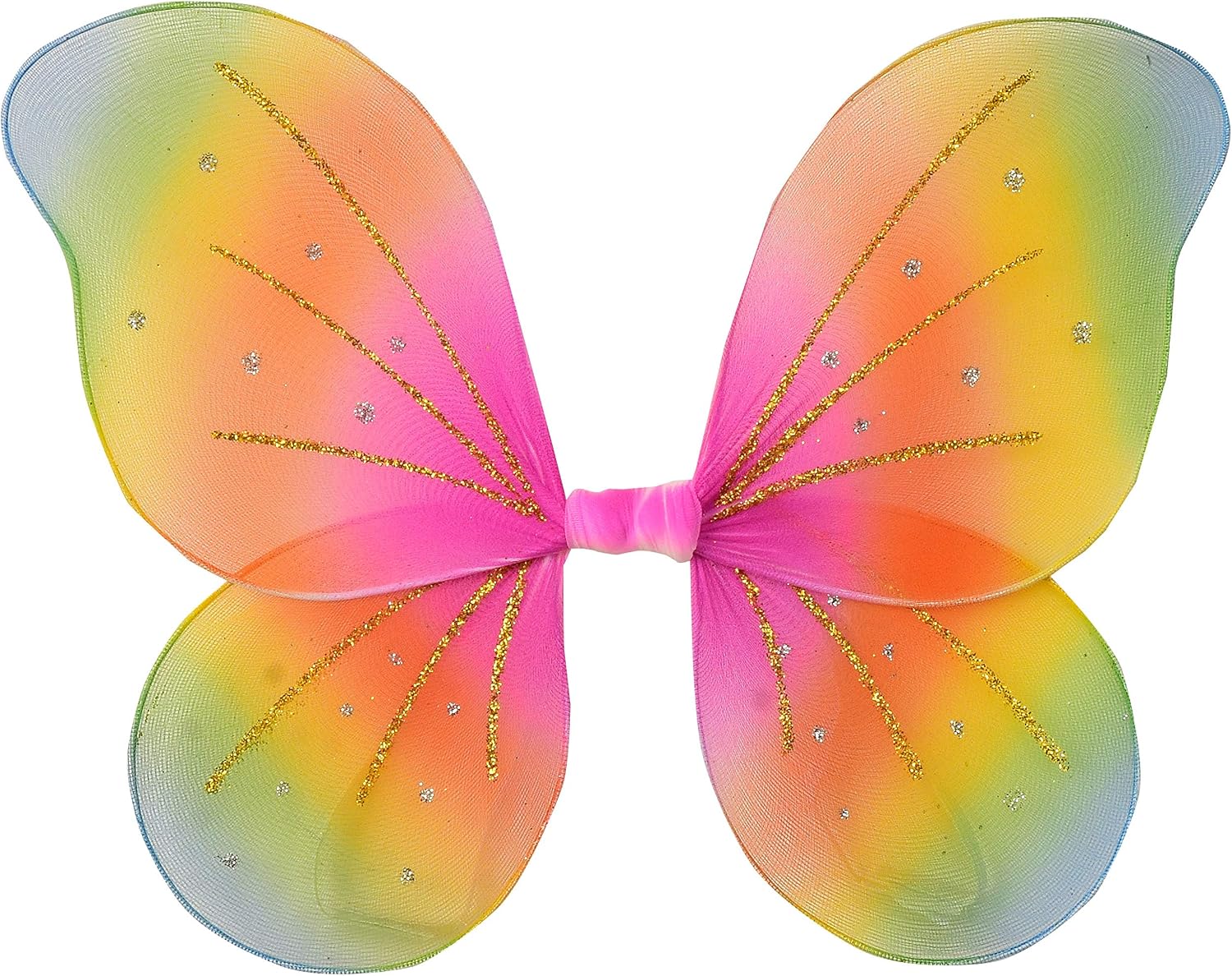 Rubies Pet Rainbow Fairy Wings Pet Costume for Dogs or Cats, S/M