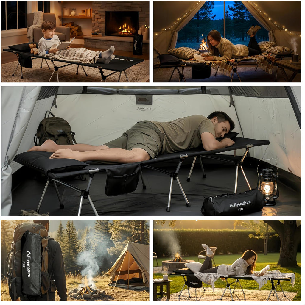 Lightweight Foldable Camping Cot